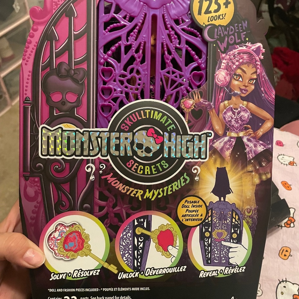 Monster high doll, skulltimate secrets
